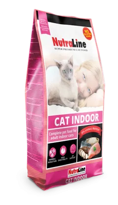 Hrană Uscată pentru Pisici Nutraline Cat Indoor 400g