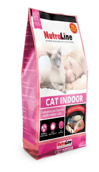 Hrană Uscată pentru Pisici Nutraline Cat Indoor 400g