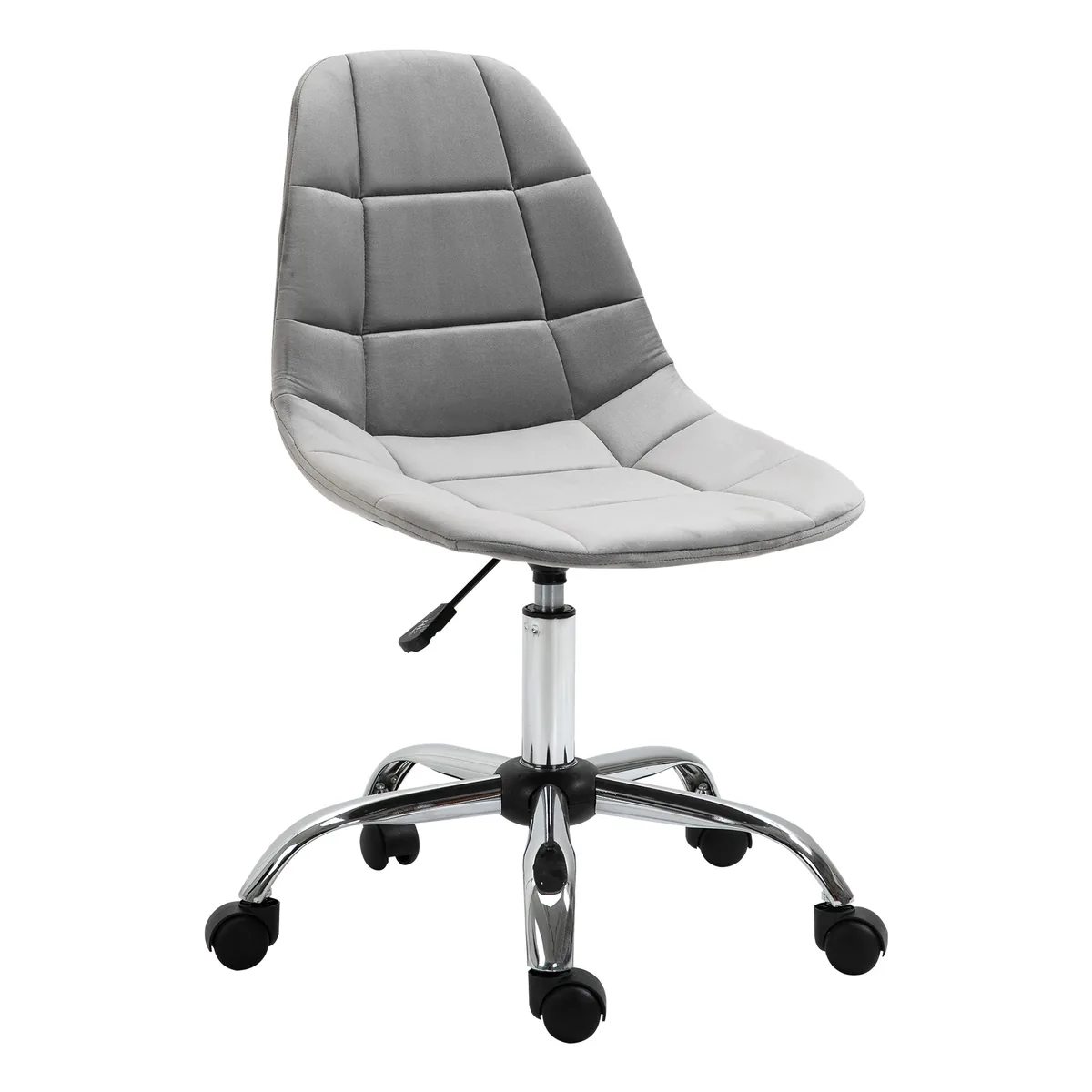 Scaun de Birou Vinsetto Ergonomic Rotativ 5 Roti Gri 59x59x81-91cm