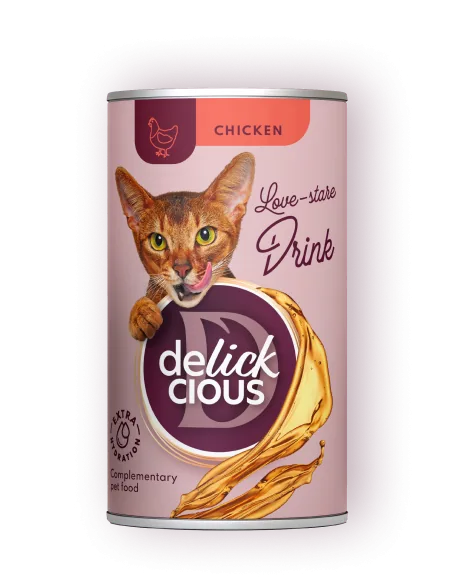 Hrana Umeda pentru Pisici Delickcious Bautura cu Pui 140g