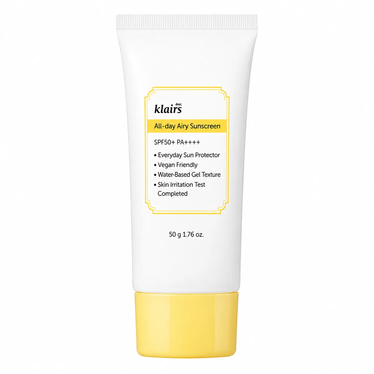 Crema Solara Dear Klairs All-day Airy Sunscreen SPF50+ 50g