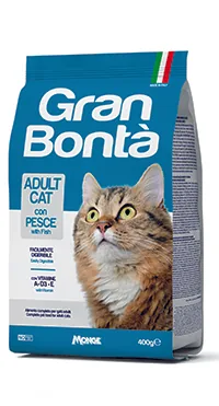 Hrana Uscata pentru Pisici Gran Bonta Peste 400g