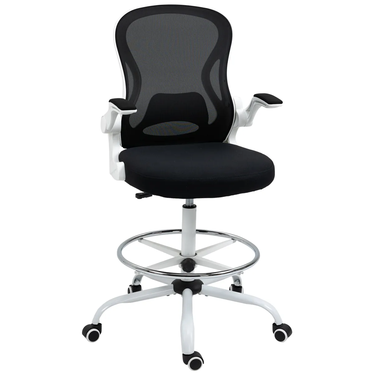 Scaun de Birou Vinsetto Ergonomic Cotiere Rabatabile Suport Lombar