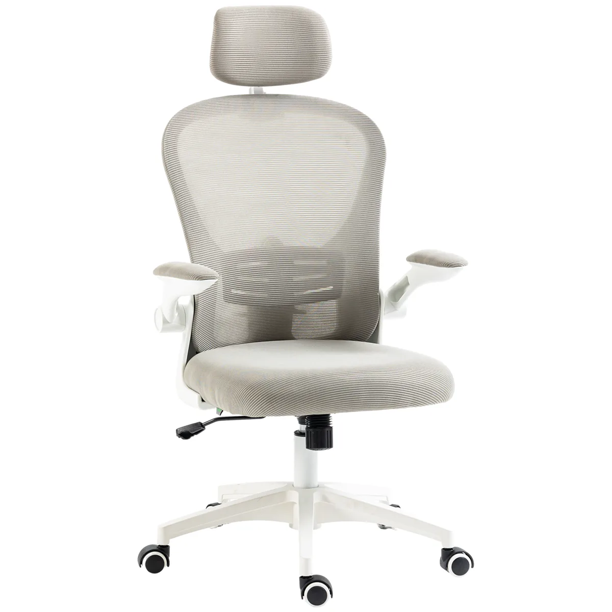 Scaun Birou Vinsetto Inclinabil Reglabil Suport Lombar 4D Gri