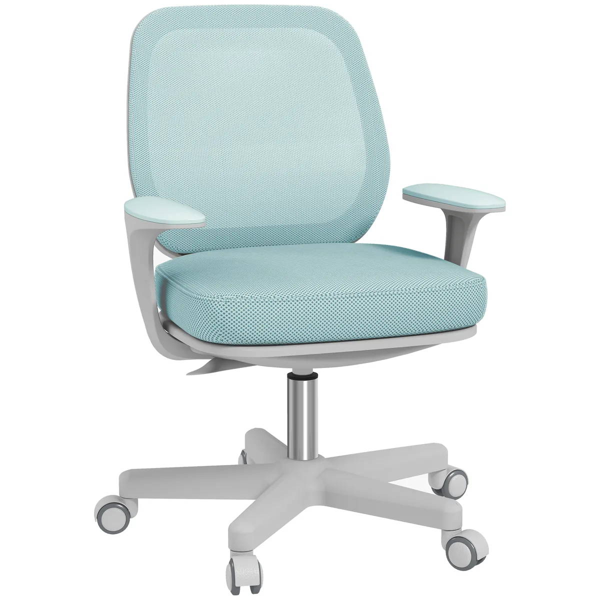 Scaun de Birou Ergonomic Vinsetto Reglabil pe Inaltime Respirabil Verde