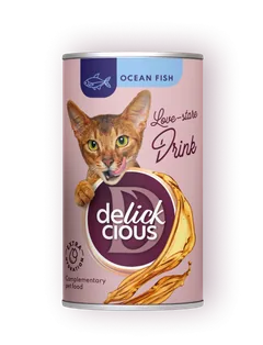 Bautura pentru Pisici Delickcious Peste Oceanic 140g