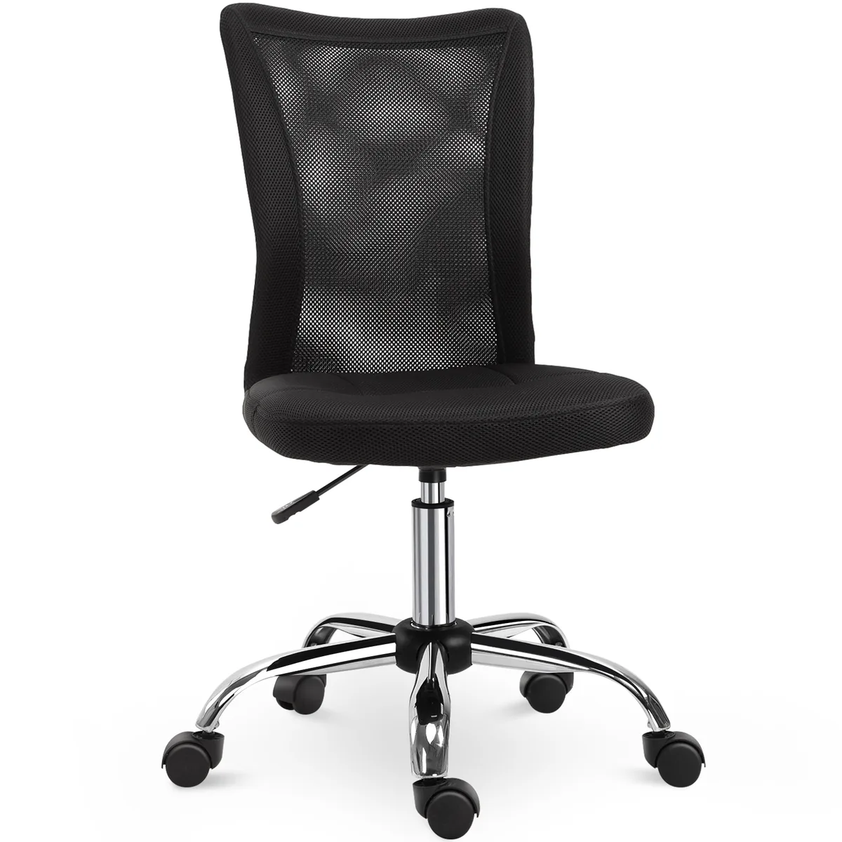 Scaun de Birou Vinsetto Ergonomic Fara Cotiere Negru