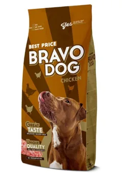 Hrana Uscata pentru Caini Bravo Dog Pui 10kg