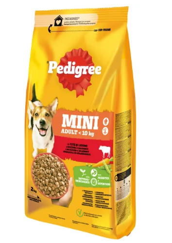 Hrana Uscata Pentru Caini Pedigree Small Dogs Vita 2kg