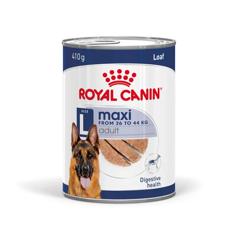 Hrana Umeda pentru Caine Royal Canin Maxi Adult Pate 410g