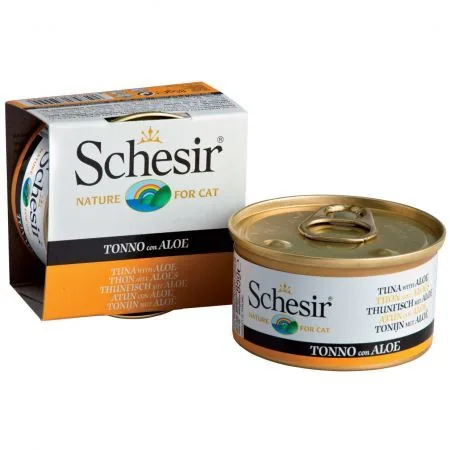 Conserva Pisica Schesir Ton/Aloe 85g