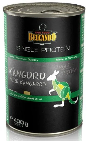 Conserva pentru Caini Belcando Single Protein Cangur 400g
