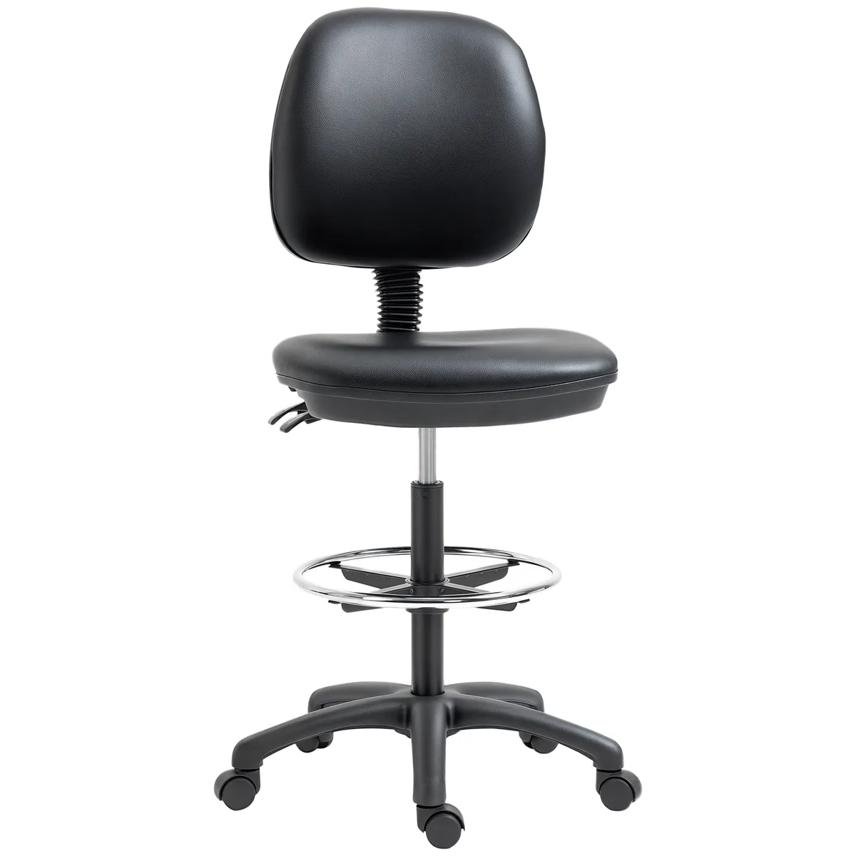 Scaun Rotile Vinsetto Reglabil Inaltime 69-91cm Spatar Inclinabil Suport Picioare