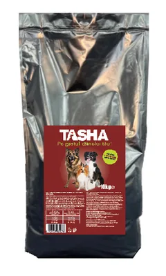 Hrana Uscata Pentru Caini Tasha Dog Adult Vita 10kg