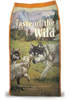 Hrana Uscata Pentru Catei Taste of the Wild High Prairie Puppy Bizon/Vanat 12,2kg