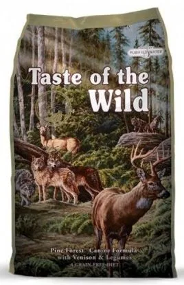 Hrana Uscata pentru Caini Taste of the Wild Pine Forest Vanat/Miel 12.2kg
