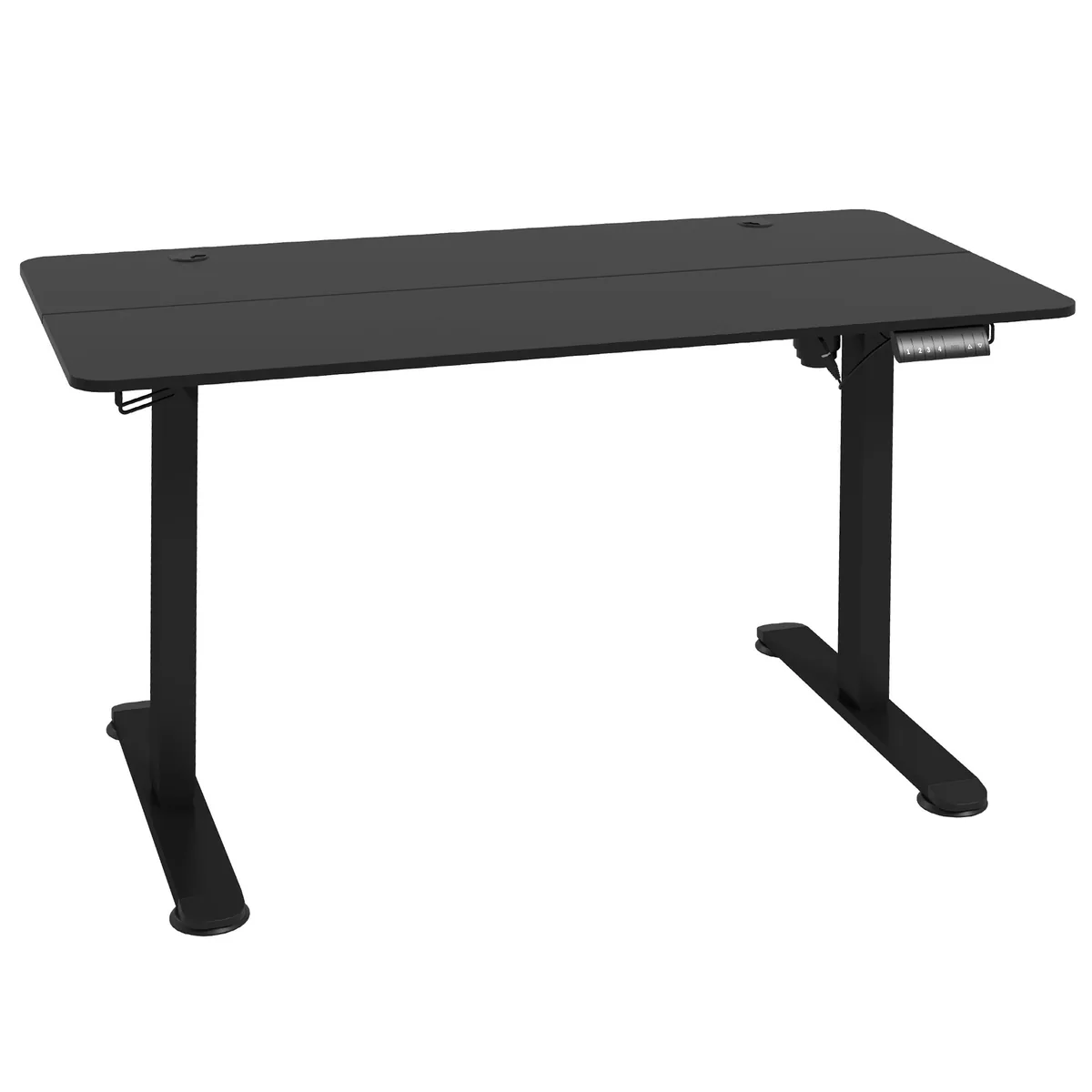 Birou Electric Reglabil Inaltime Vinsetto 140x70cm Negru