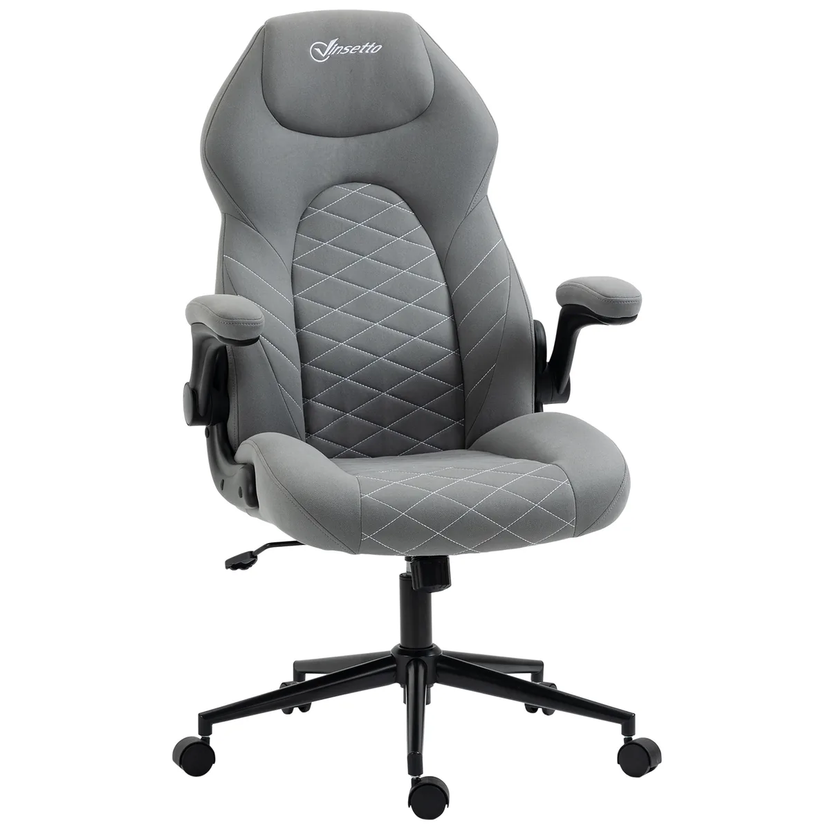 Scaun de Birou Vinsetto Ergonomic Gri Deschis