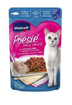 Hrana Umeda pentru Pisici Vitakraft Poesie Peste in Sos 85g