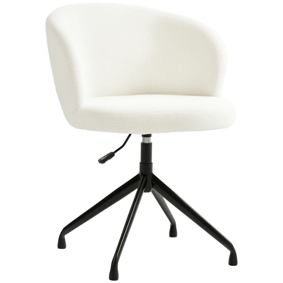 Fotoliu de Birou HOMCOM Ergonomic Crem