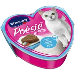 Hrana Umeda pentru Pisici Vitakraft Poesie Somon/Spanac 85g