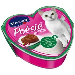 Conserva pentru Pisici Vitakraft Poesie Gelle Vanat/Afine 85g