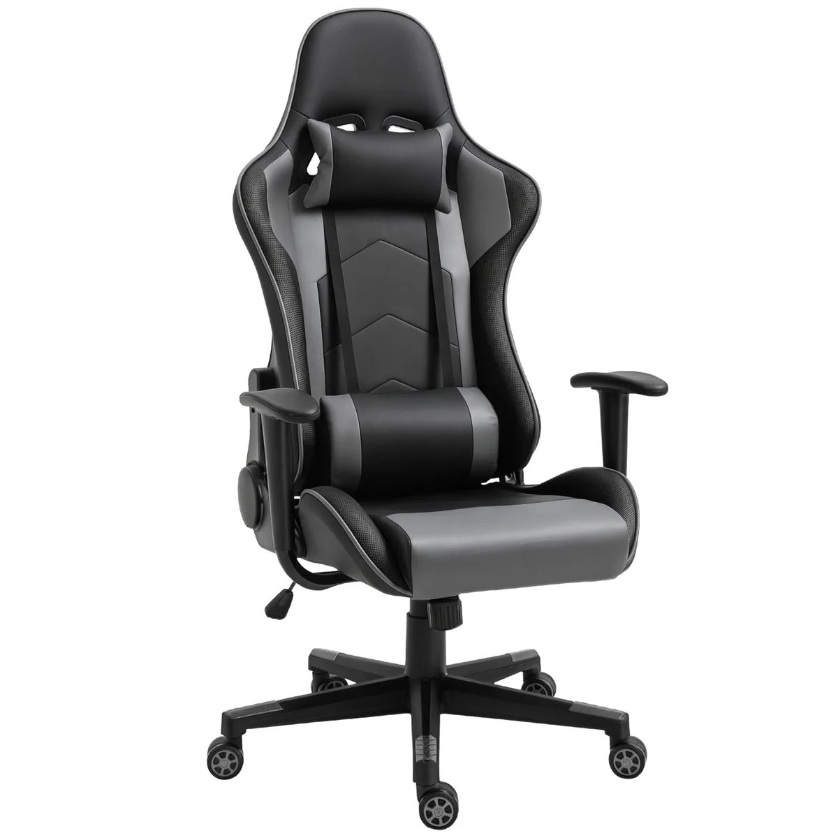 Scaun Gaming Vinsetto Piele Artificiala Negru