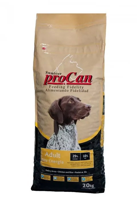 Hrana Uscata Completa Pentru Caini Procan Alta Energia 20kg