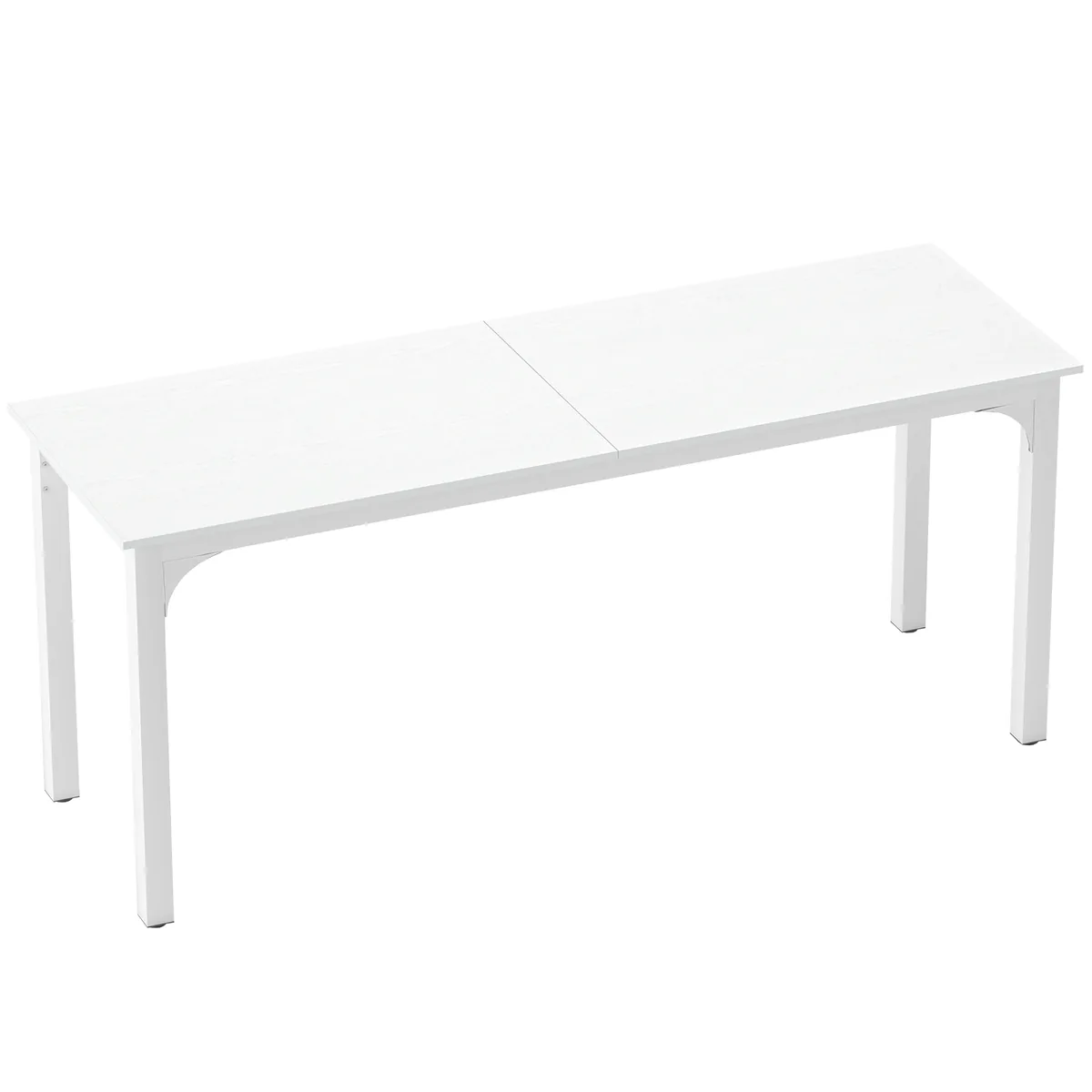 Birou Homcom 180cm Alb Pentru 2 Persoane