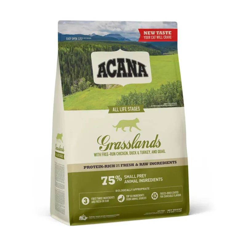 Hrană Uscată Pisici Acana Grasslands Highest Protein 1.8kg