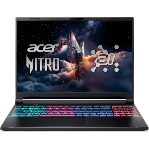Acer Nitro V 16S AI 16 inch AMD Ryzen 7 260 16GB RAM 1TB SSD RTX 5060 Obsidian Black