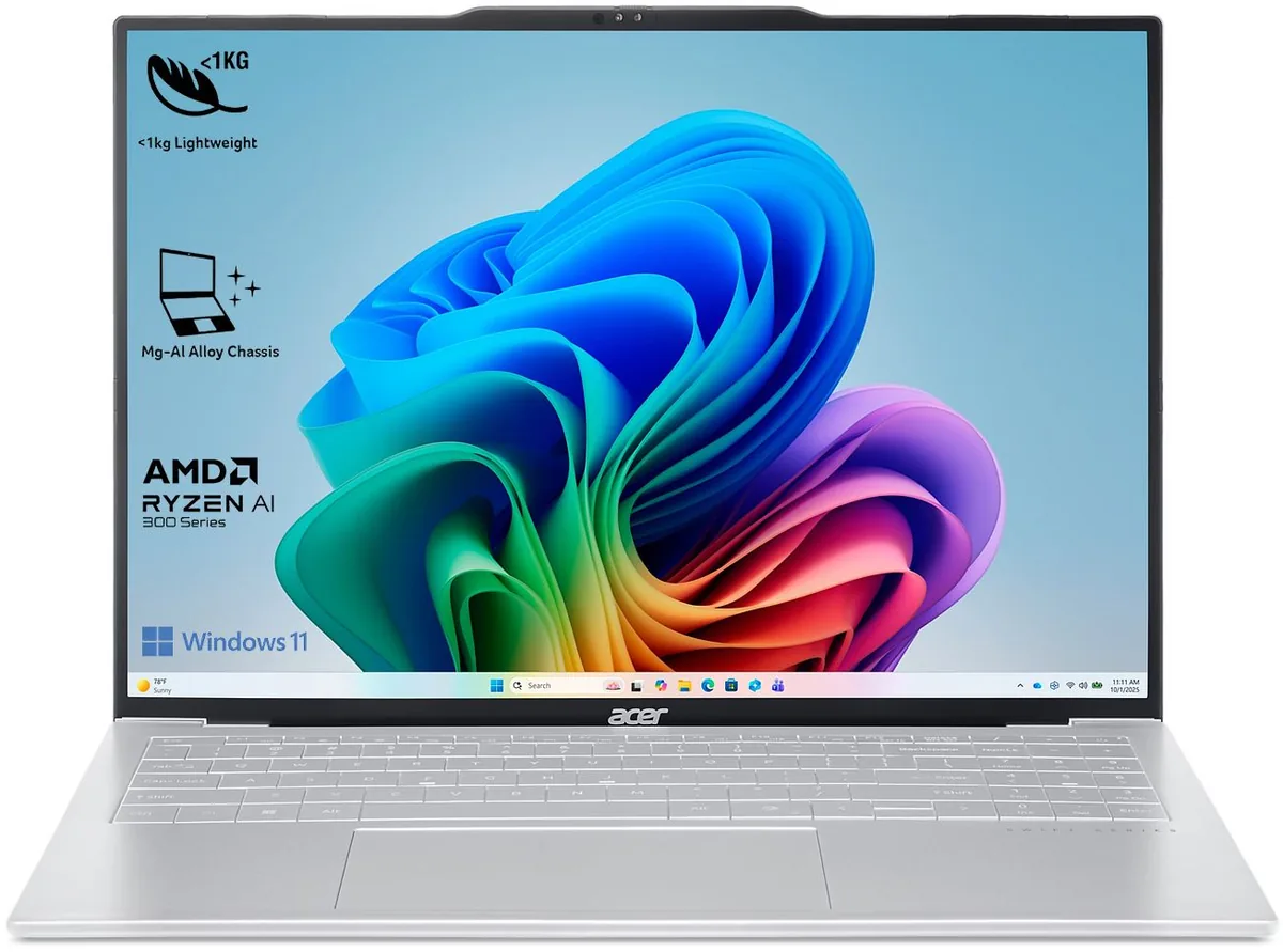 Acer Swift GO 16 1TB 32GB RAM Titanium Gray