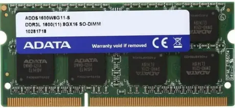 ADATA SO-DIMM DDR3L 8GB 1600MHz CL11