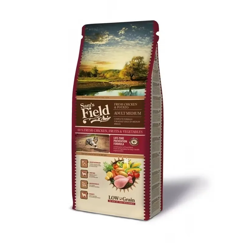 Hrana Uscata pentru Caini Sam's Field Fresh Chicken & Potato Adult Medium 13kg