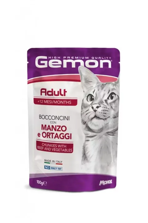 Hrana Umeda pentru Pisici Gemon Chunkies Vita 100g