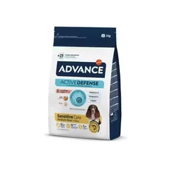 Hrana Uscata pentru Caini Advance Sensitive Medium-Maxi Somon si Orez 3kg