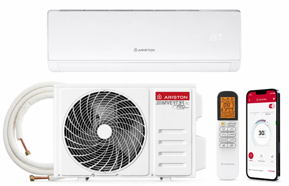 Ariston Kios BS R32 12000BTU WiFi Inverter A++ Racire Incalzire Auto Curatare