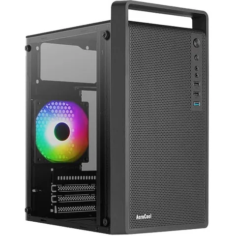 Aerocool PGS CS-109 Mini Tower FRGB Negru