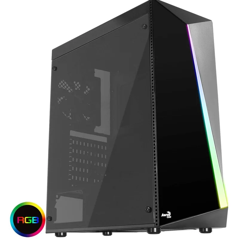 Aerocool Shard Mid Tower RGB Negru