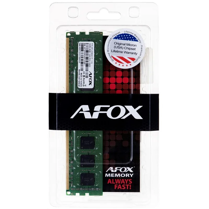 Afox AFLD38CK1P 8GB 1866MHz CL9 Verde