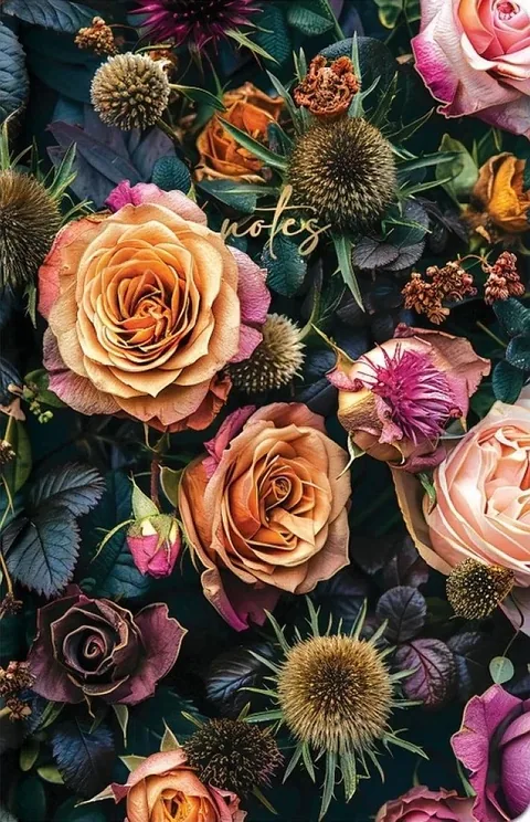Agenda Lastva Bloom A6 96 Foi Sortiment