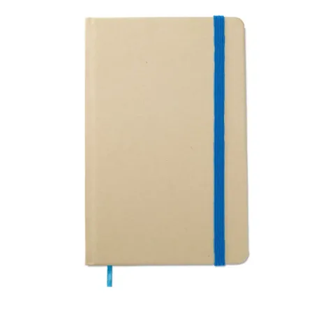 Agenda Midocean A6 192 Pagini Coperta Tare Hartie Reciclata Inchidere Elastica