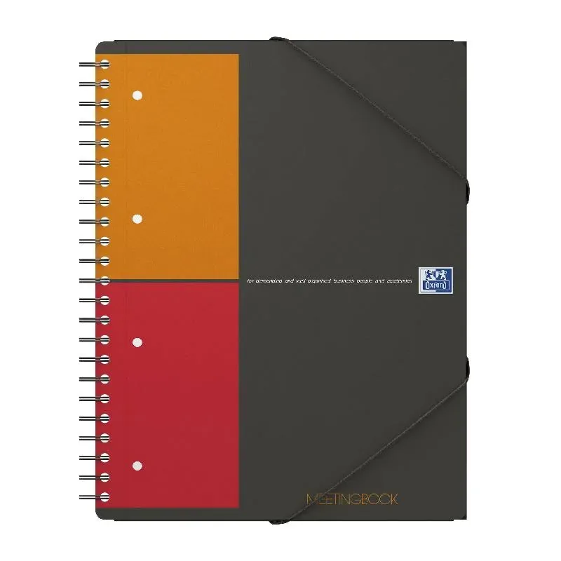 Agenda Oxford Meeting A4+ 80 File Spira Matematica Gri