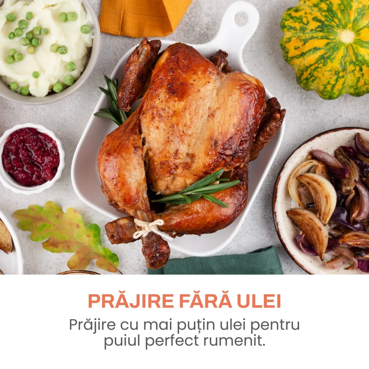 IMA Trend XL Air Fryer 8L Alb - imagine 8