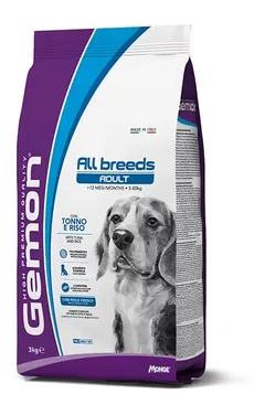 Hrana Uscata Caini Gemon Breeder Regular Adult All Breeds Ton si Orez 20kg
