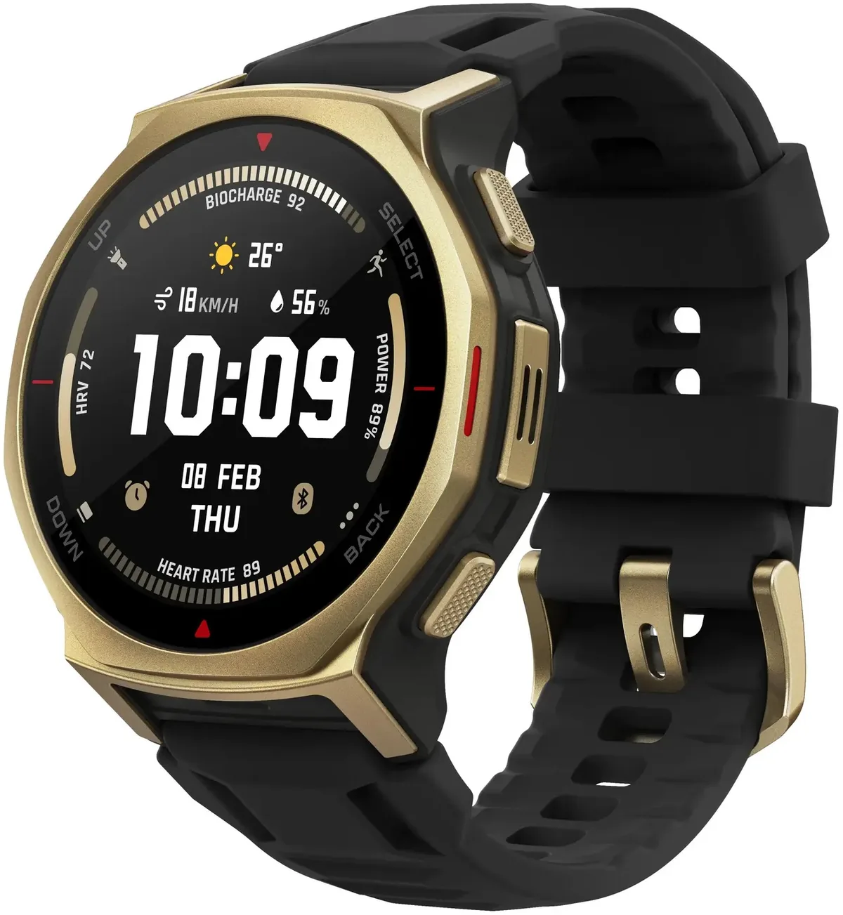 Amazfit T-Rex 3 Pro 44mm Negru/Auriu