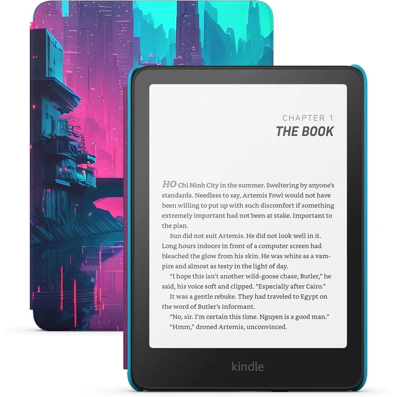 Amazon Kindle Paperwhite Kids Gen 12 2024 16GB Cyber City Albastru