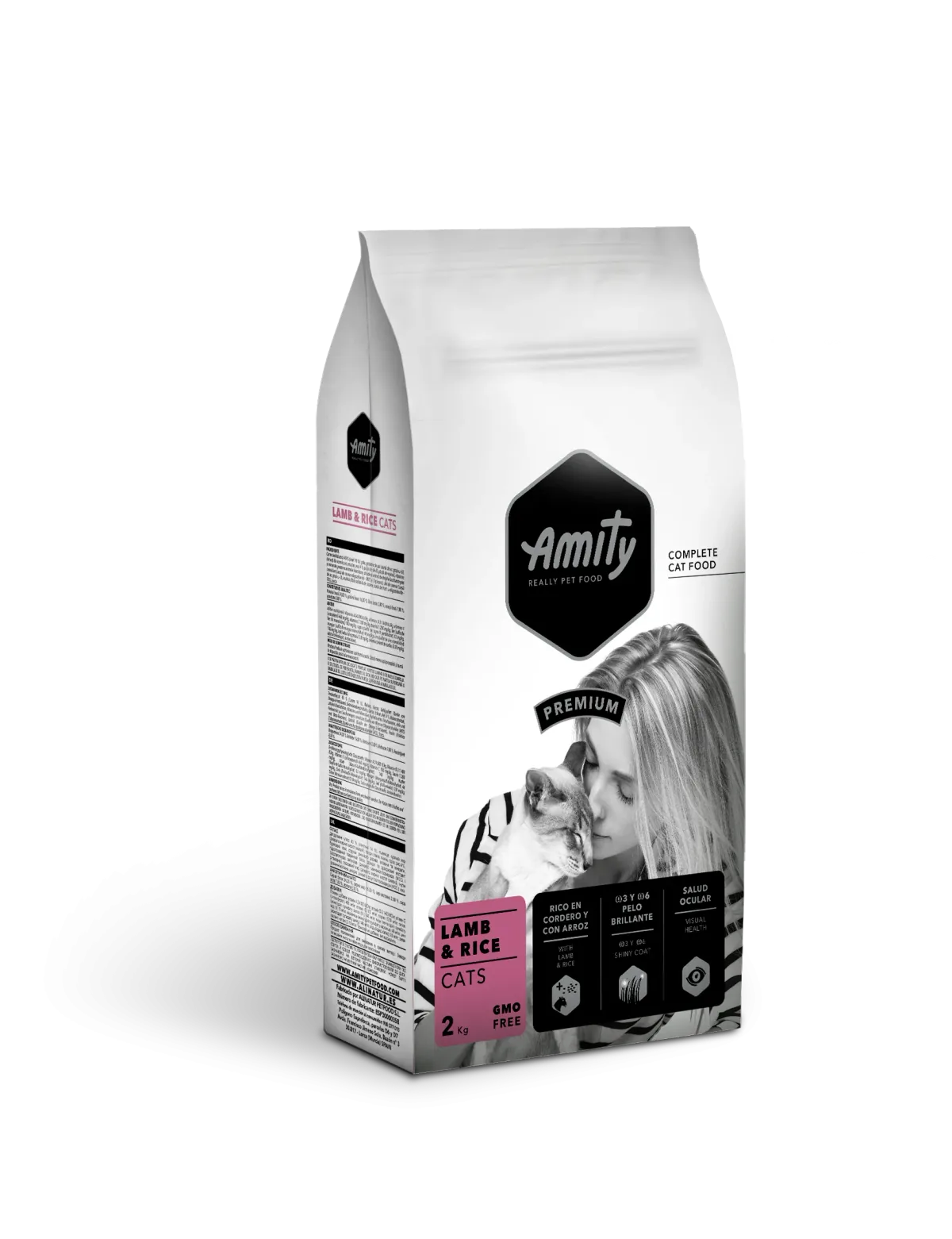 Hrana Uscata Pisici Amity Premium Cats Adult Miel si Orez 2kg