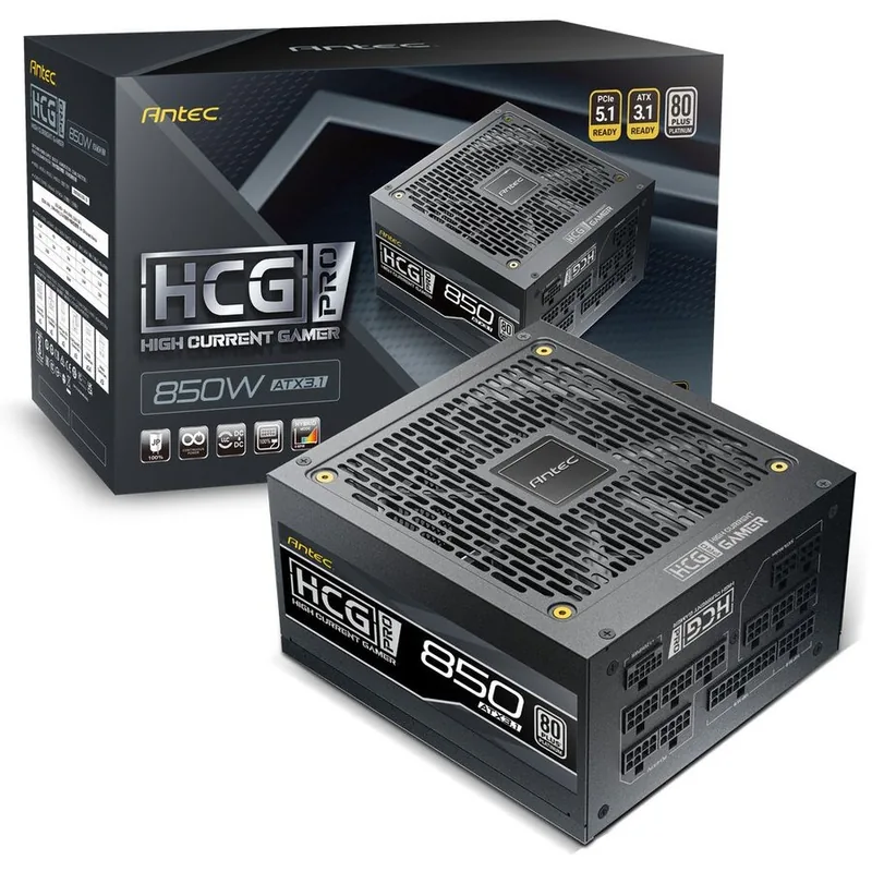 Antec HCG850 Pro 850W 80+ Platinum ATX3.1 Negru