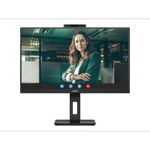 AOC 24P3QW Pivot Boxe Negru